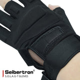 color:Black | batch:solag-t-complete-20260716 | role:detail-6 | Seibertron S.O.L.A.G-T three fingerless tactical gloves black detail 6