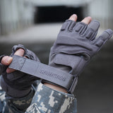 color:Grey | batch:solag-t-complete-20260716 | role:detail-2 | Seibertron S.O.L.A.G-T three fingerless tactical gloves grey detail 2