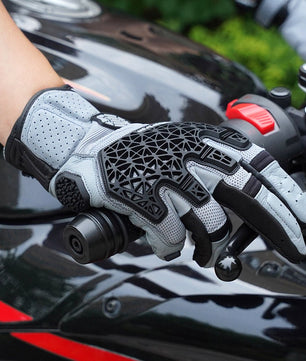 Seibertron SPS - 10 Youth Motorcycle Riding Gloves – Breathable, Durable, Anti - Slip, Touchscreen Leather Gloves for Spring, Summer, and Fall - SeibertronSports Gloves
