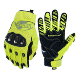 color:Yellow | Seibertron SPS-2 Plus motorcycle gloves white background main image