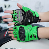 seibertron-gallery:sps7h-scene-color-groups-20260721 | product:8847662776510 | color:Green | slot:5 | Seibertron SPS-7H Green half-finger motorcycle gloves scene image 5