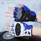 seibertron-gallery:sps7h-scene-color-groups-20260721 | product:8847662776510 | color:Klein Blue | slot:1 | Seibertron SPS-7H Klein Blue half-finger motorcycle gloves scene image 1