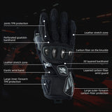 Color:Black | Seibertron SPS-7L Black backhand protection features