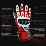 Color:Red | Seibertron SPS-7L Red backhand protection features