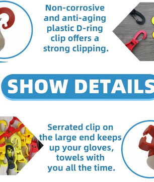 Seibertron Work Gloves Grabber Clip: Attach to Pants for Easy Access - SeibertronTools