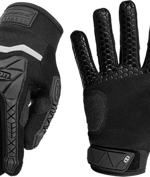 Seibertron Youth S.P.B.G 2.0 Baseball/Softball Batting Super Grip and Protective Gloves - Seibertron