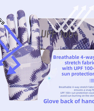 Seibertron Youth S.P.S.G - 1 UPF100+ Sun/UV Protection Touchscreen Glove - Seibertron