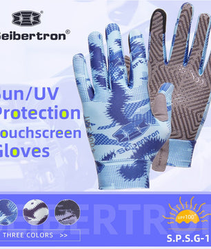 Seibertron Youth S.P.S.G - 1 UPF100+ Sun/UV Protection Touchscreen Glove - Seibertron