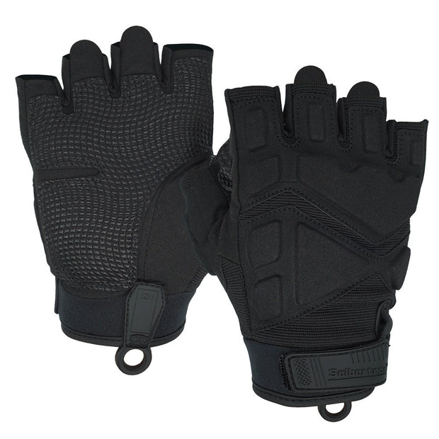 color:Black | Seibertron S.O.L.A.G 2.0 Half Finger Gloves half finger outdoor tactical gloves image 01