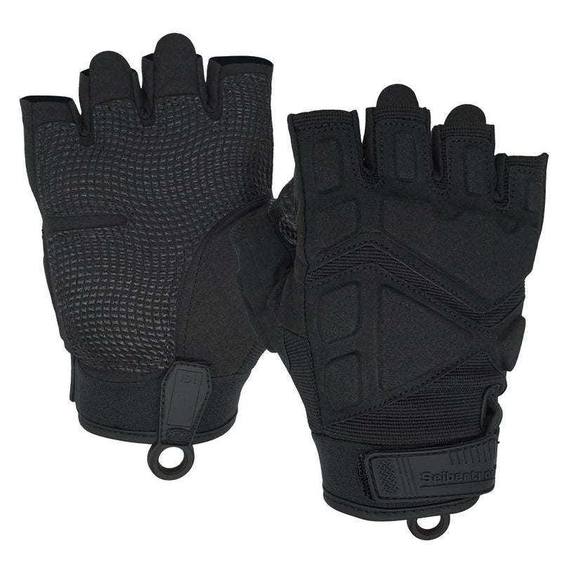 color:Black | Seibertron S.O.L.A.G 2.0 Half Finger Gloves half finger outdoor tactical gloves image 01