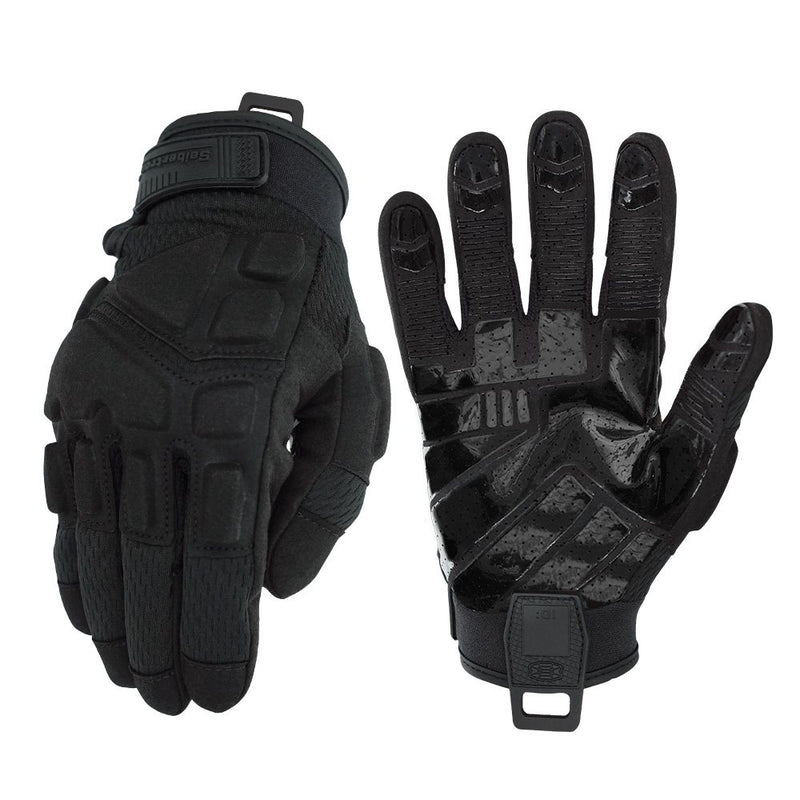 color:Black | Seibertron S.O.L.A.G 2.0 Breathable breathable full finger tactical gloves image 01