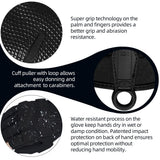 color:Black | Seibertron S.O.L.A.G-HI 2.0 half index finger tactical gloves image 05