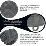 color:Grey | Seibertron S.O.L.A.G-HI 2.0 half index finger tactical gloves image 09