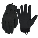 color:Black | Seibertron S.O.L.A.G Tactical Full Finger Gloves water resistant touchscreen tactical full finger gloves image 01