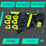 color:FL Yellow | Seibertron SPS-3 motorcycle riding gloves for BMX ATV MTB and road riding image 14