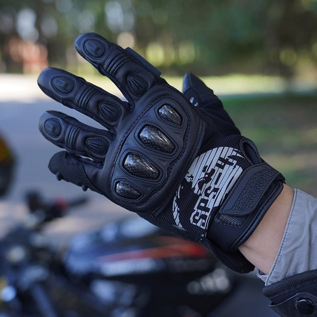 color:Black | Seibertron SPS-4 winter waterproof warm motorcycle gloves image 01