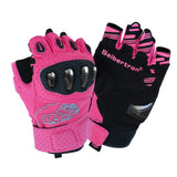 color:Pink | Seibertron SPS-5 half finger motorcycle gloves image 16
