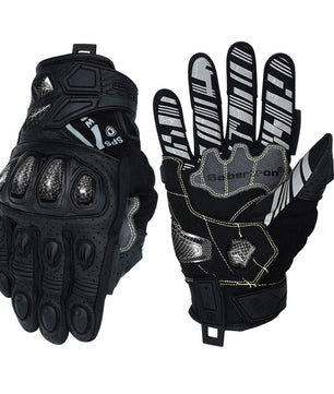 Seibertron SPS-7W waterproof motorcycle gloves in Black