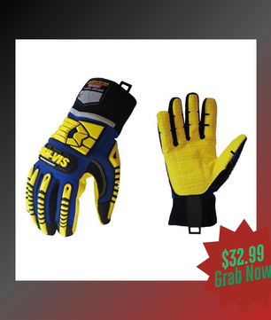 Thermal gloves providing heat retention for cold work