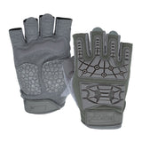 color:Grey | Seibertron T.H.F.I.G 2.0 half finger tactical gloves image 06