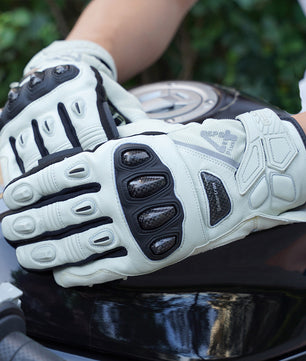 Waterproof biker gloves for rain and snow riding