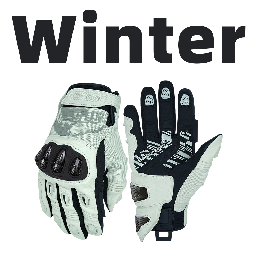 Waterproof motorcycle gloves for rain and winter riding