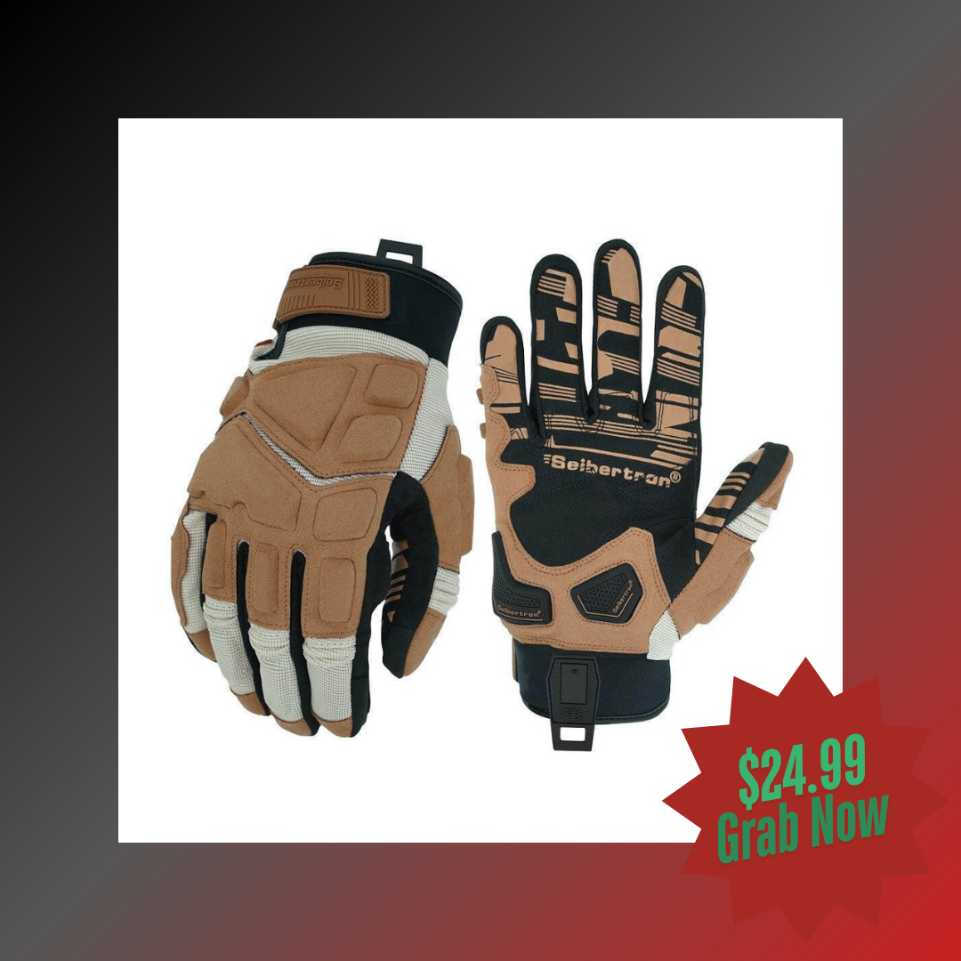 Windproof motorcycle gloves for cold-weather riding conditions