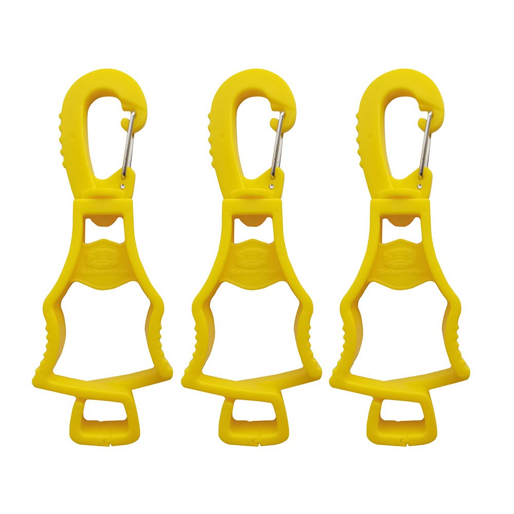 color:Yellow | Seibertron Work Glove Clips work glove holder clips image 09