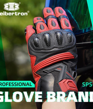 Youth size motorcycle gloves for riding safety