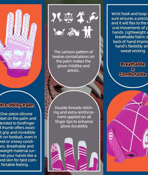 youth grip boost football gloves