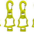  Fluorescent Yellow 4 Pieces