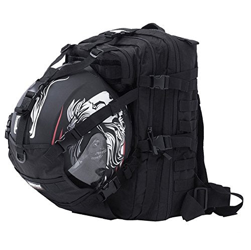 Seibertron Waterproof Large Capacity Motorcycle Backpack Helmet Holder