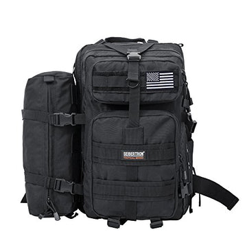 Black 37L+1detachable Pack