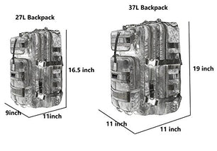 Seibertron Falcon Water Repellent Hiking Camping Backpack Compact Pack Summit Bag