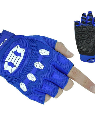 Seibertron Dirtclaw Adult BMX MX ATV MTB Road Racing Mountain Bike Bicycle Cycling Off-Road/Dirt Bike Gel Padded Anti - Slip Palm Fingerless Gloves Motorcycle Motocross Sports Gloves