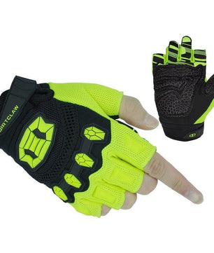 Seibertron Dirtclaw Adult BMX MX ATV MTB Road Racing Mountain Bike Bicycle Cycling Off-Road/Dirt Bike Gel Padded Anti - Slip Palm Fingerless Gloves Motorcycle Motocross Sports Gloves
