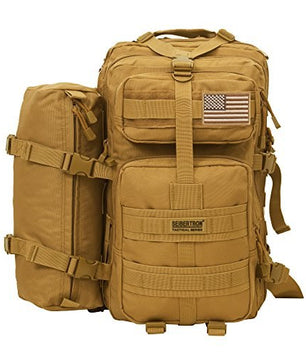 Travel backpack with water-repellent features, perfect for avid hikers.