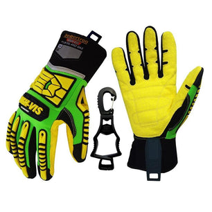 Seibertron HIGH-VIS SDXC5 Mechanics Cut5 Impact Cut Puncture Resistant Gloves Oil and Gas/Oilfield Safety Gloves CE EN388 4543