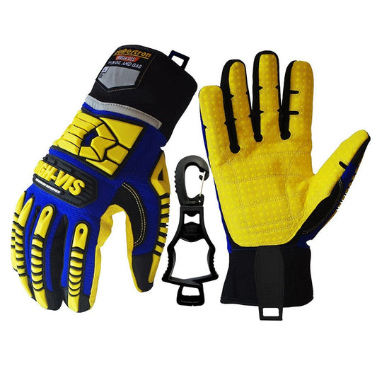 Seibertron HIGH-VIS SDXW Cold Weather Condition Oil and Gas Waterproof Safety Working Gloves