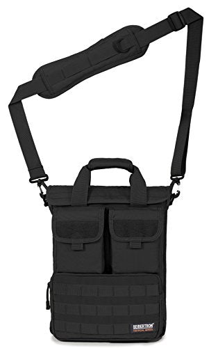 Seibertron Field Tech Shoulder Bag Tactical Response laptop Attache Case - SeibertronShoes602201071188