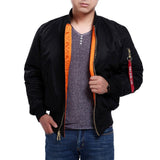 Seibertron Men's MA - 1 Bomber Flight Waterproof/Water Repellent Jacket - SeibertronApparel602201113536