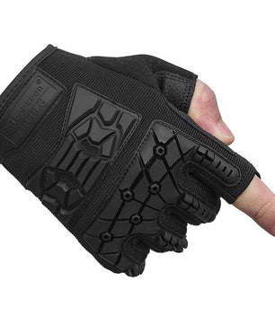 Hiking and camping gloves with breathable tactical design