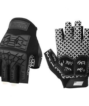 half finger lineman gloves