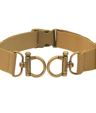 Sling bag with Molle straps for easy attachment of tactical accessories.