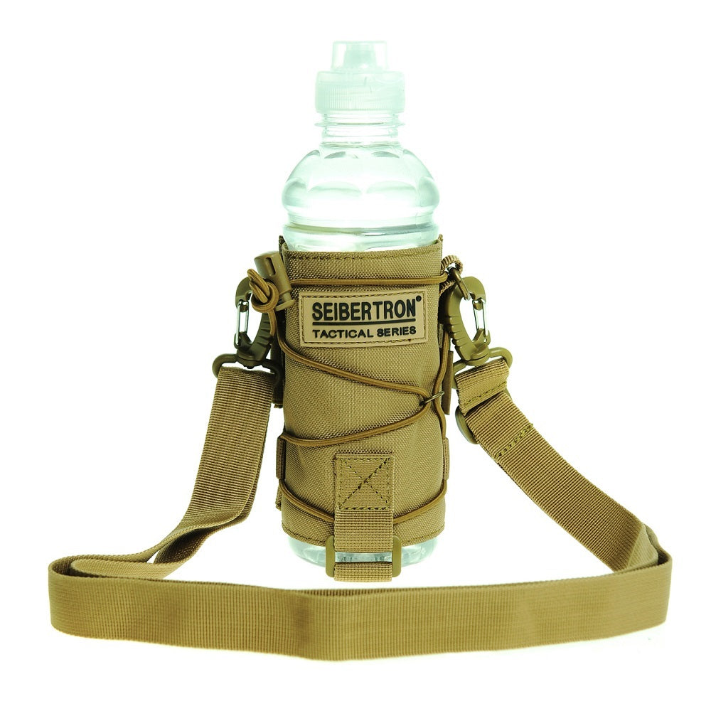 Seibertron Unisex Tactical Durable UV Resistant H2O Carrier/Bottle Holder MOLLE Compatible Water Bottle Pouch