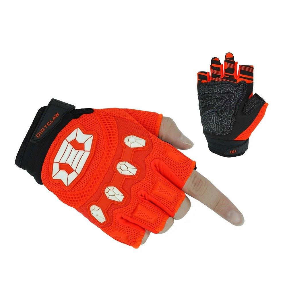 Seibertron Adult Dirtclaw Anti - Slip Fingerless Gloves: Perfect for Off - Road, BMX, and Motocross Adventures - SeibertronSports