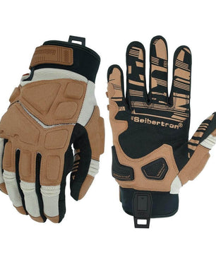 Seibertron Adult SPS - 1 Unisex Full Finger Touchscreen Gloves for Road Racing, MTB, BMX, ATV, and Off - Road Adventures - Seibertron
