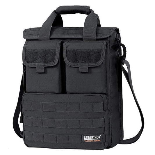 Seibertron Field Tech Shoulder Bag Tactical Response laptop Attache Case - SeibertronShoes602201071188