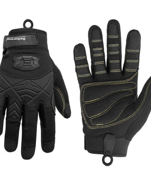 Seibertron Full Finger Padded Palm Lightweight Breathable Climbing Rope Gloves for Climbers, Rock Climbing, Rescue, Adventure, Sailing, Kayaking, Outdoor Sports, Climbing Gloves - SeibertronOutdoors