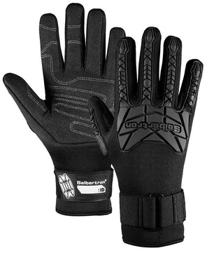 Seibertron Patented C.R.D.G 1.0 / C.R.D.G 2.0 Aramid Anti - Cut Puncture Resistant Diving Gloves - SeibertronSports